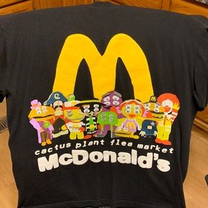 McDonalds x Cactus Plant Flea Market CPFM Shirt lightly worn